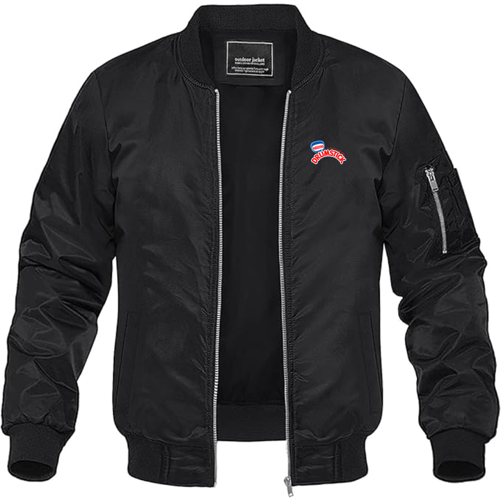 Men's Drumstick Logo Lightweight Bomber Jacket