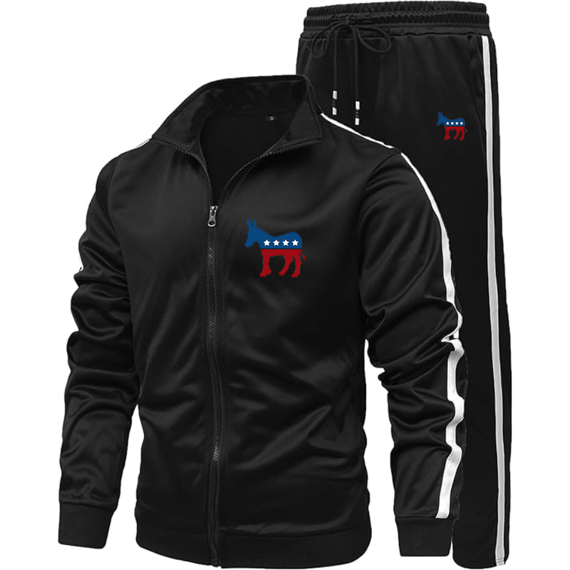 Men's Democrat Election Symbol Dri-Fit TrackSuit