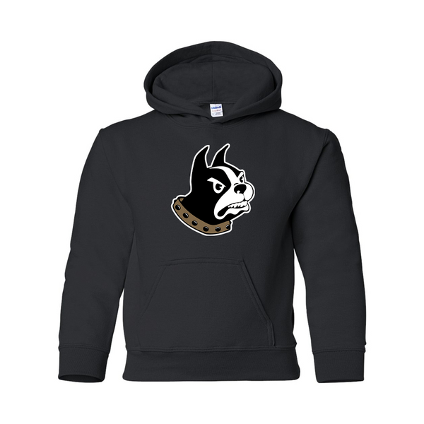 Youth Wofford Terriers Gildan Heavy Blend  Hooded Sweatshirt