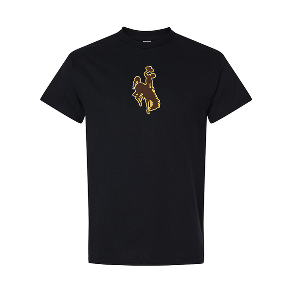 Men's  Wyoming Cowboys Gildan Heavy Cotton T-Shirt