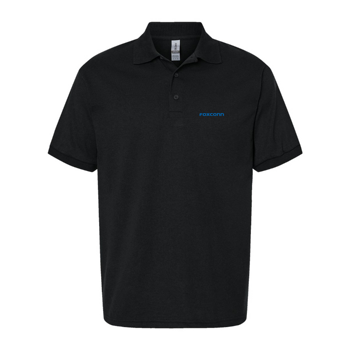 Men's Foxconn Logo Dry Blend Polo - Black