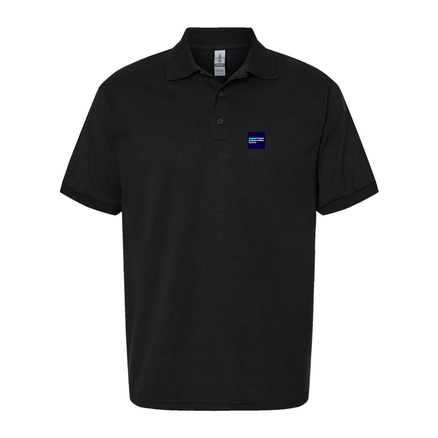 Men's Australian Cyber Collaboration Centre Logo Dry Blend Polo - Black