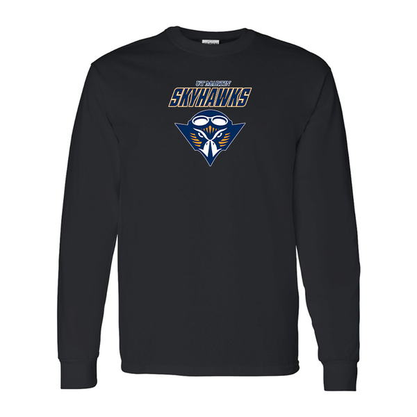Men's Tennessee Martin Skyhawks Gildan Heavy Cotton Long Sleeve T-Shirt
