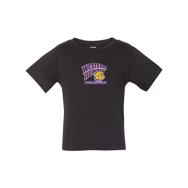 Western Illinois Leathernecks  BELLA CANVAS Infant Jersey Tee
