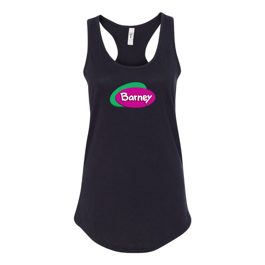 Women's Barney Show Racerback Tank Top