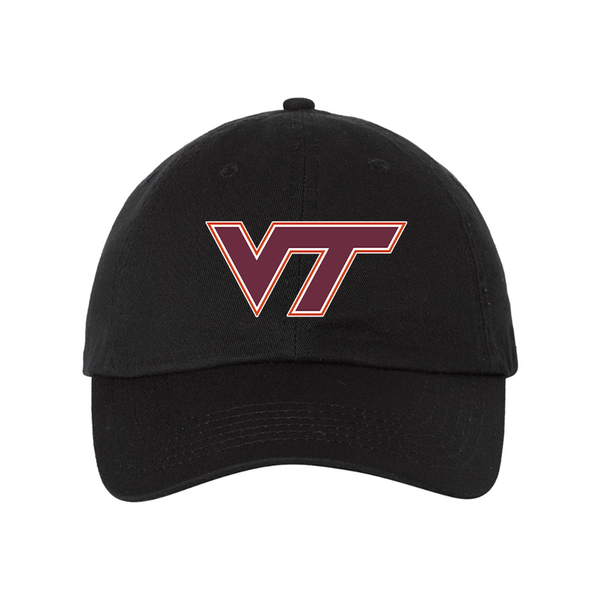 Virginia Tech Hokies Valucap Adult Bio-Washed Classic Dad Hat
