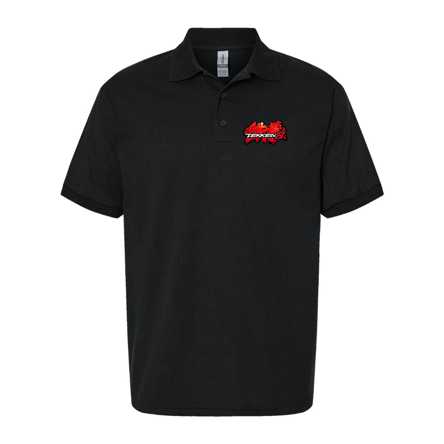 Men's Tekken 8 Game PS5 Dry Blend Polo