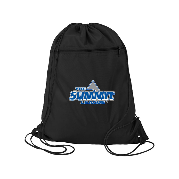 The Summit League Q-Tees - Polyester Cinchpack