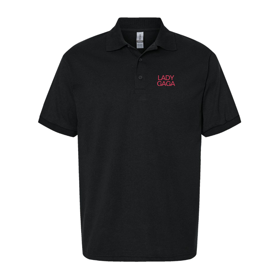 Men's Lady Gaga Logo Dry Blend Polo