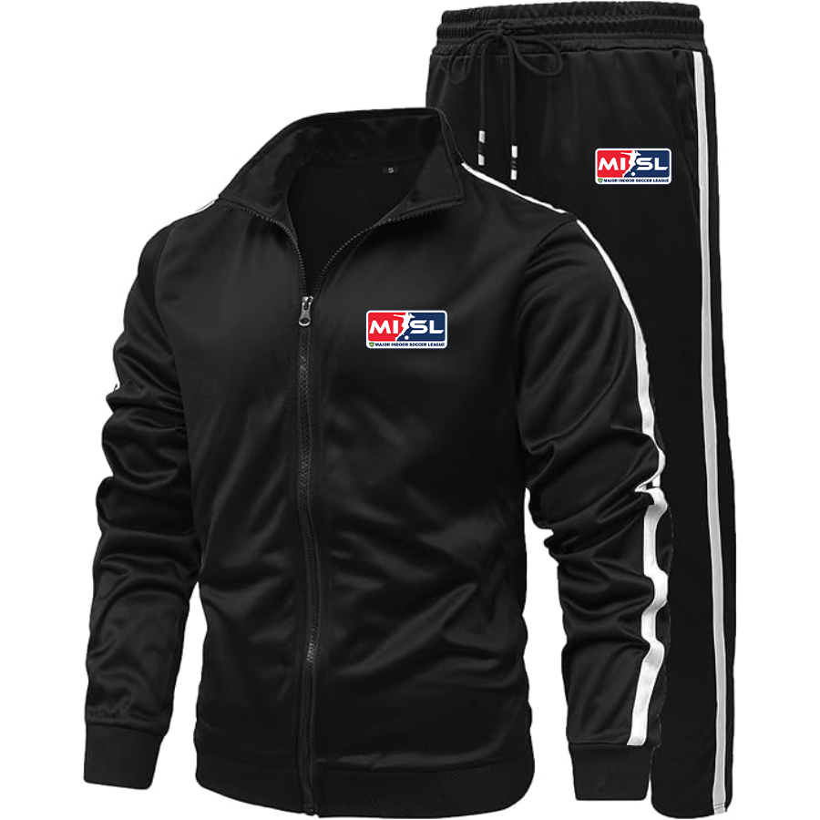 Men's Major Indoor Soccer League Logo Dri-Fit TrackSuit