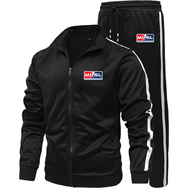 Men's Major Indoor Soccer League Logo Dri-Fit TrackSuit
