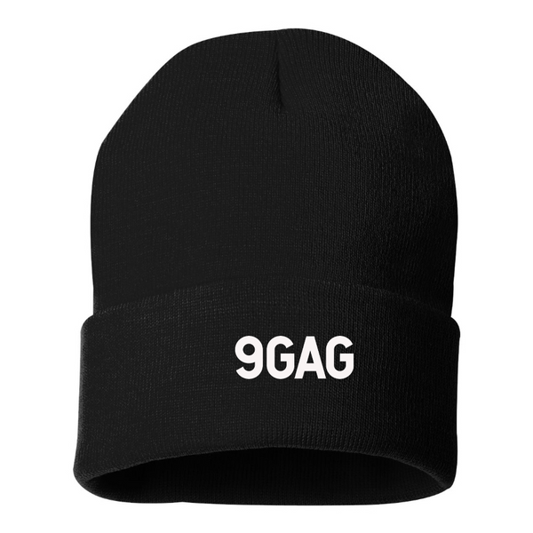 9gag Logo Beanie Hat