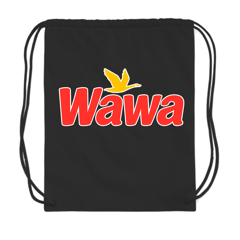Wawa Gas Station Drawstring Bag