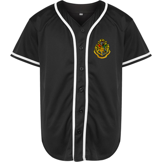 Men's Hogwarts Emblem Harry Potter Movie Baseball Jersey