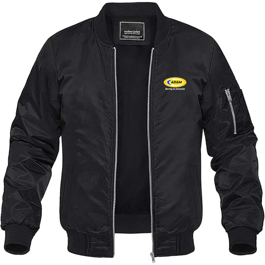 Men's Adam Motors Logo Lightweight Bomber Jacket