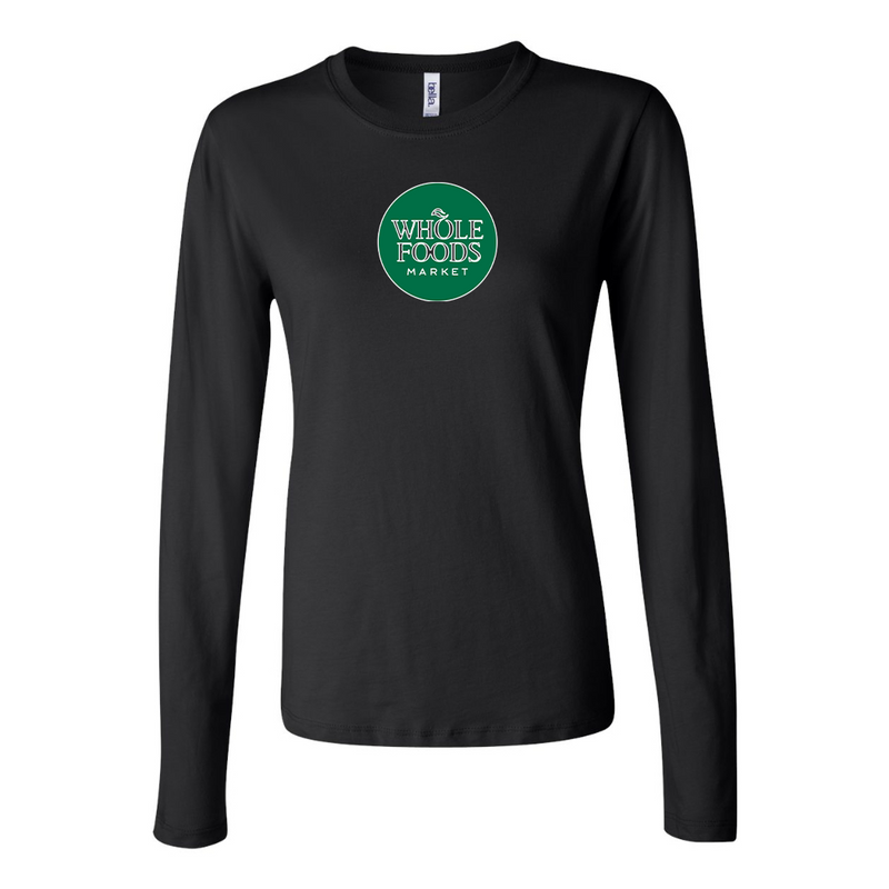 BELLA CANVAS Women’s Whole Foods Market Jersey Long Sleeve Tee