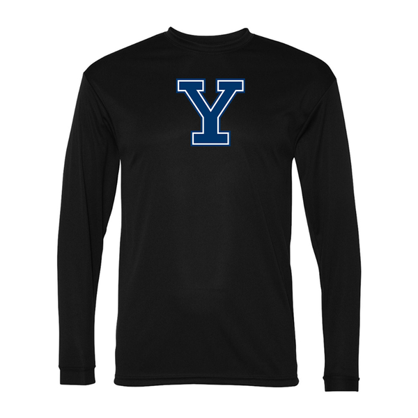 Men's Yale Bulldogs Performance Long Sleeve T-Shirt