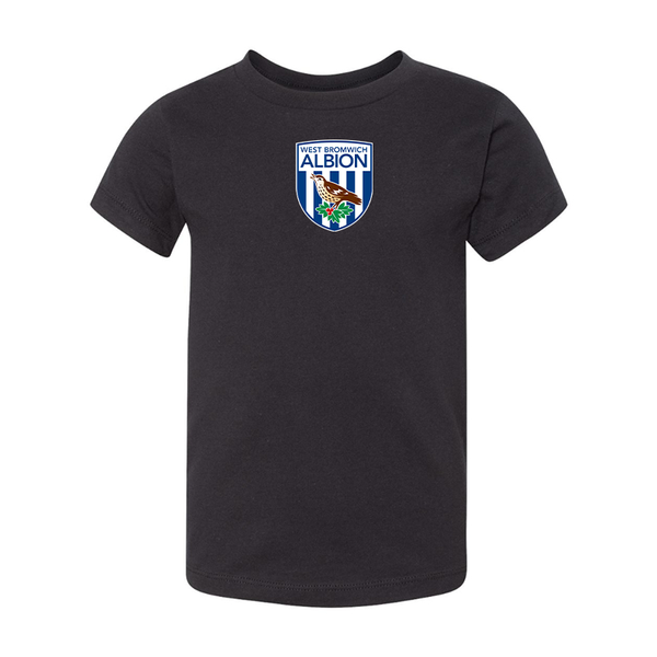 West Bromwich Albion Soccer BELLA  CANVAS Toddler Jersey Tee