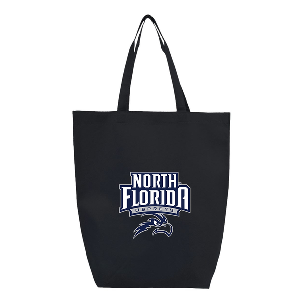 UNF Ospreys  Q-Tees Non-Woven Gusset Bottom Tote