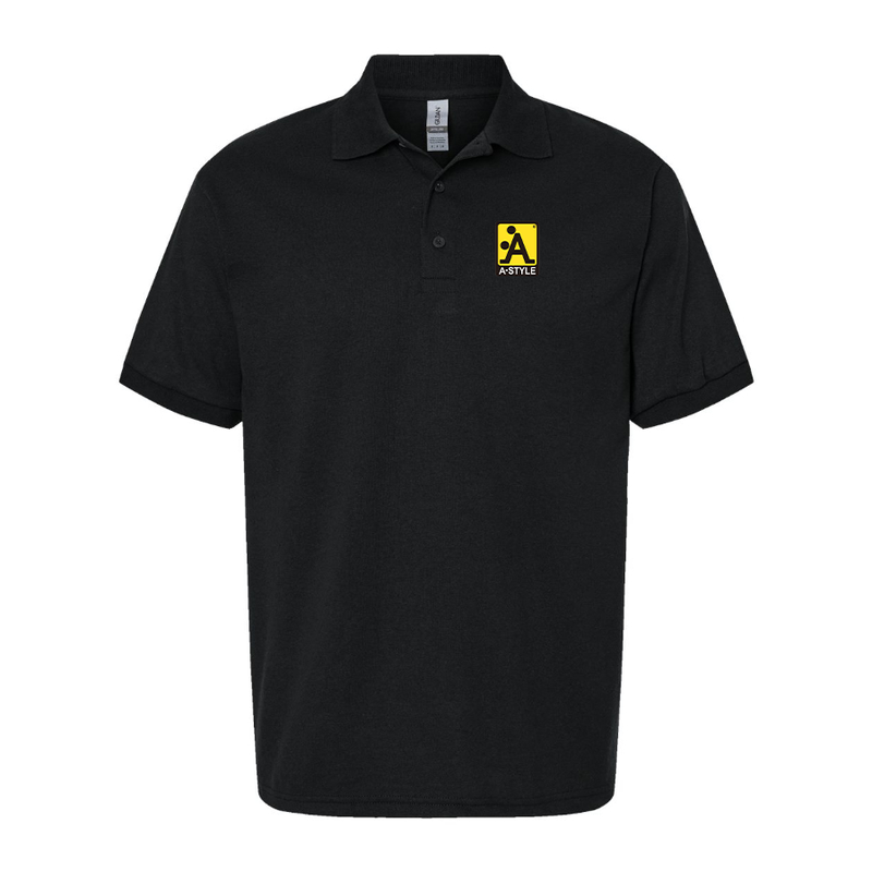 Men's A Style Logo Dry Blend Polo