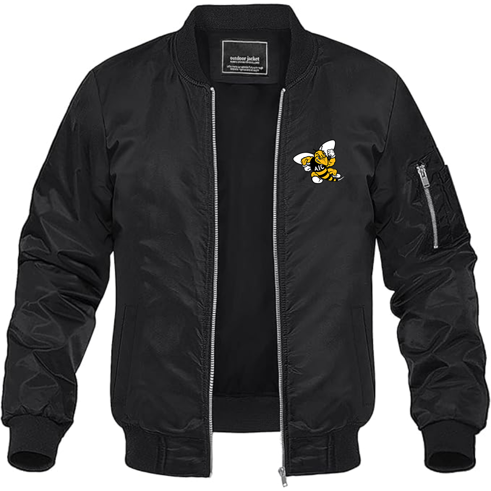 Men's AIC Yellow Jackets Lightweight Bomber Jacket