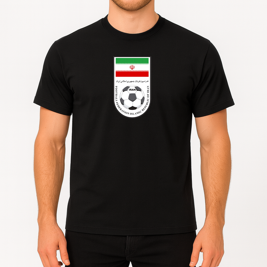 Men's Iran National Soccer Team Cotton T-Shirt