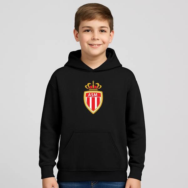 Youth Kids AS Monaco FC Pullover Hoodie