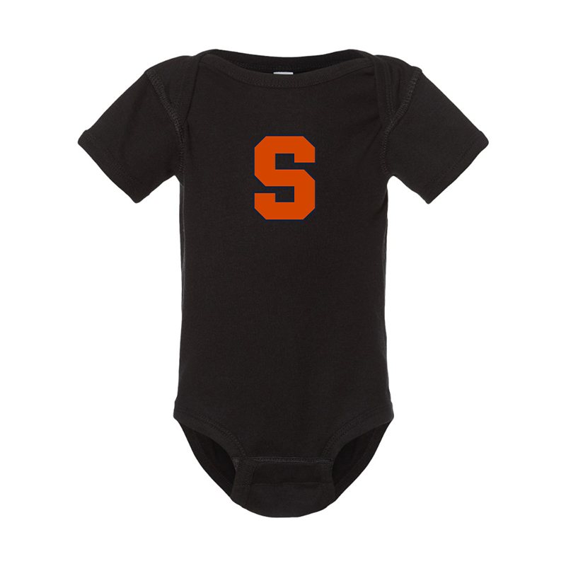 Syracuse Orange  Rabbit Skins Infant Baby Rib Bodysuit