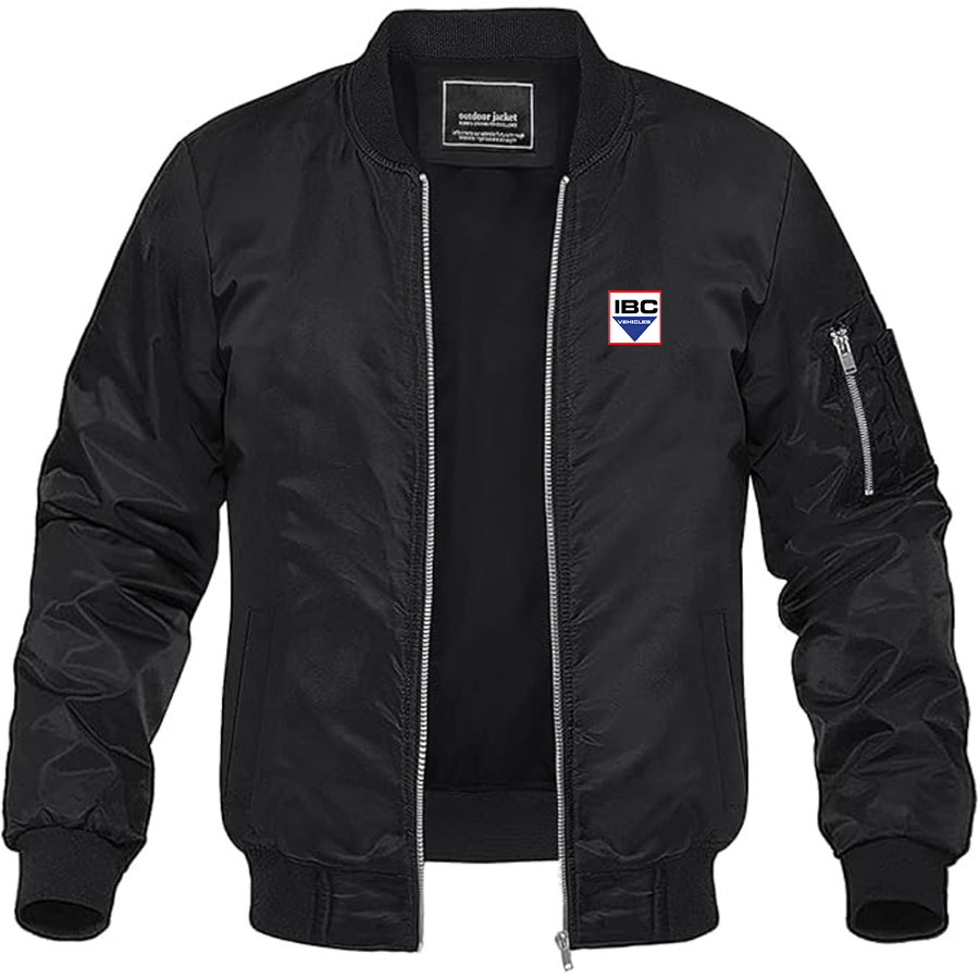 Men's IBC Vehicles Logo Lightweight Bomber Jacket