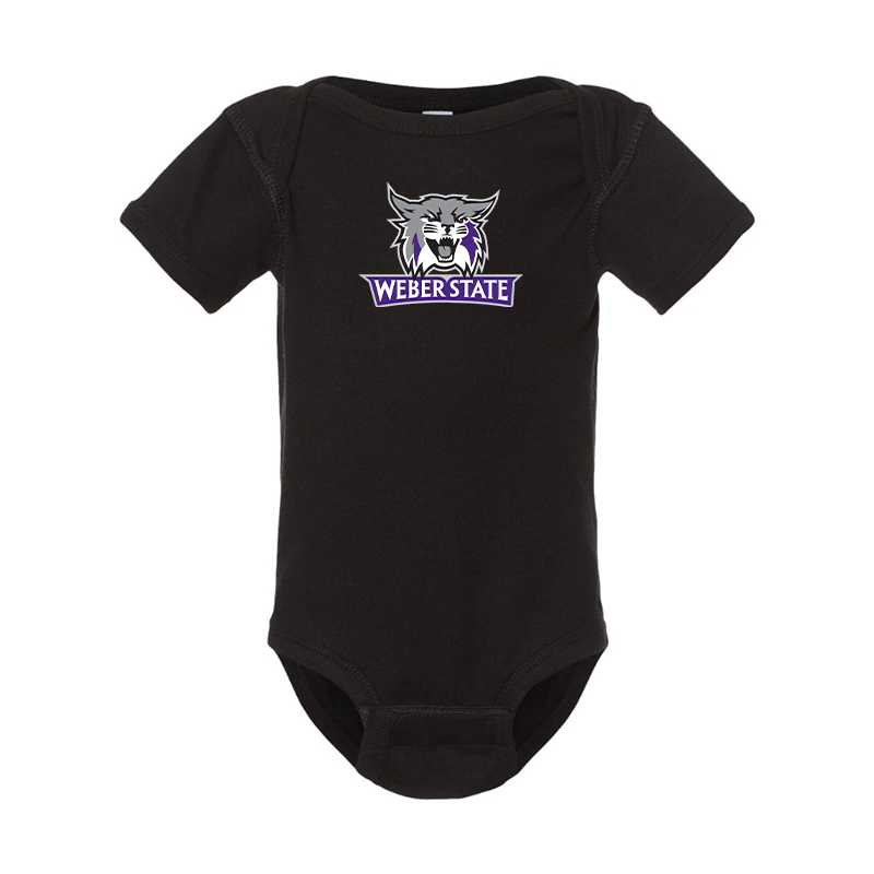 Weber State Wildcats Baby Romper Onesie