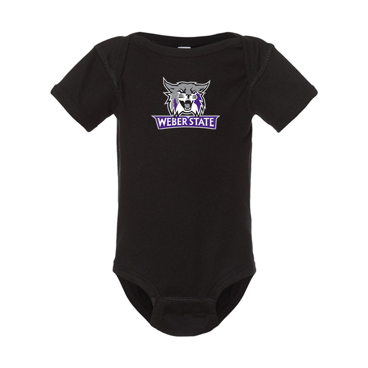 Weber State Wildcats Baby Romper Onesie