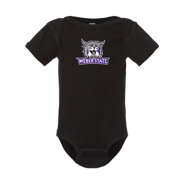 Weber State Wildcats Rabbit Skins Infant Baby Rib Bodysuit
