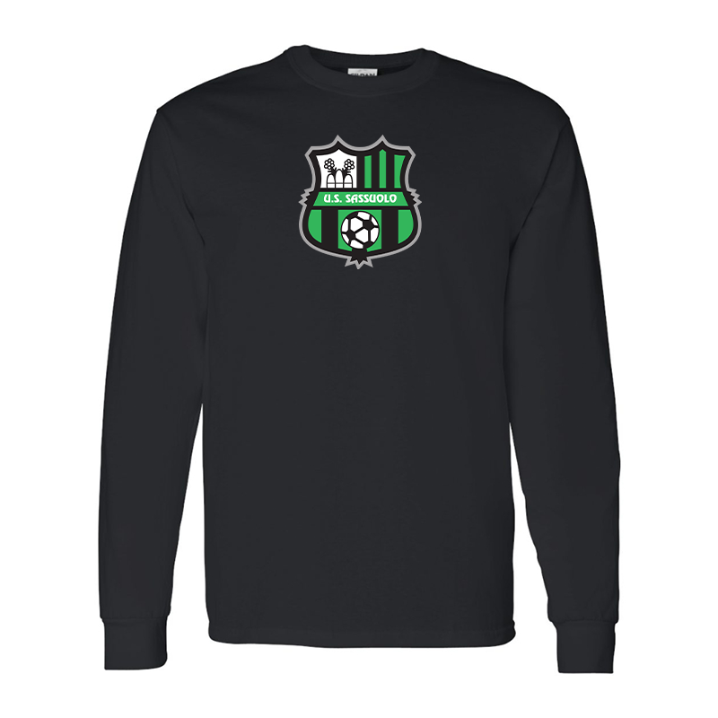 Men's U.S. Sassuolo Soccer Gildan Heavy Cotton Long Sleeve T-Shirt
