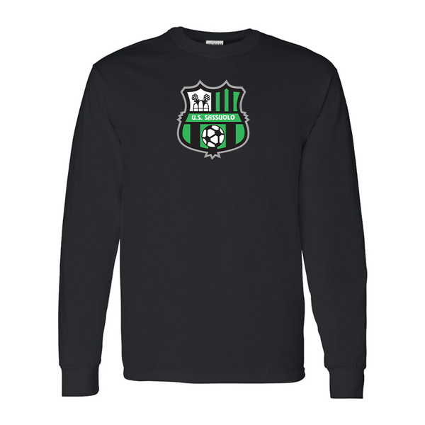 Men's U.S. Sassuolo Soccer Gildan Heavy Cotton Long Sleeve T-Shirt