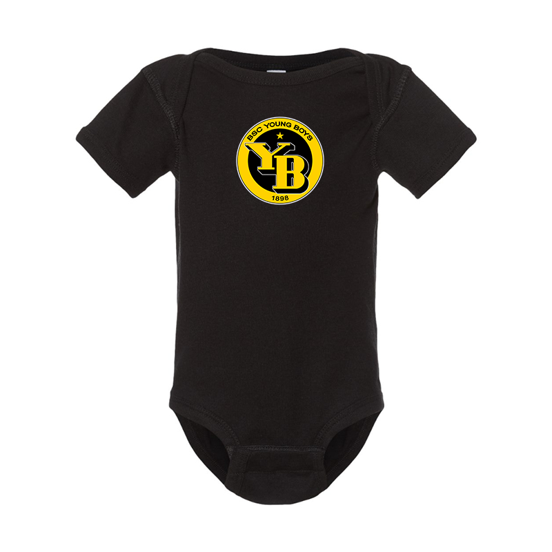 Young Boys Soccer   Baby Romper Onesie