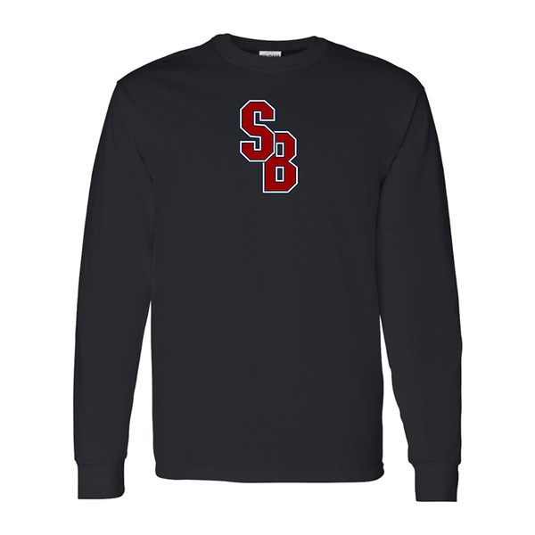 Men's Stony Brook Seawolves Gildan Heavy Cotton Long Sleeve T-Shirt