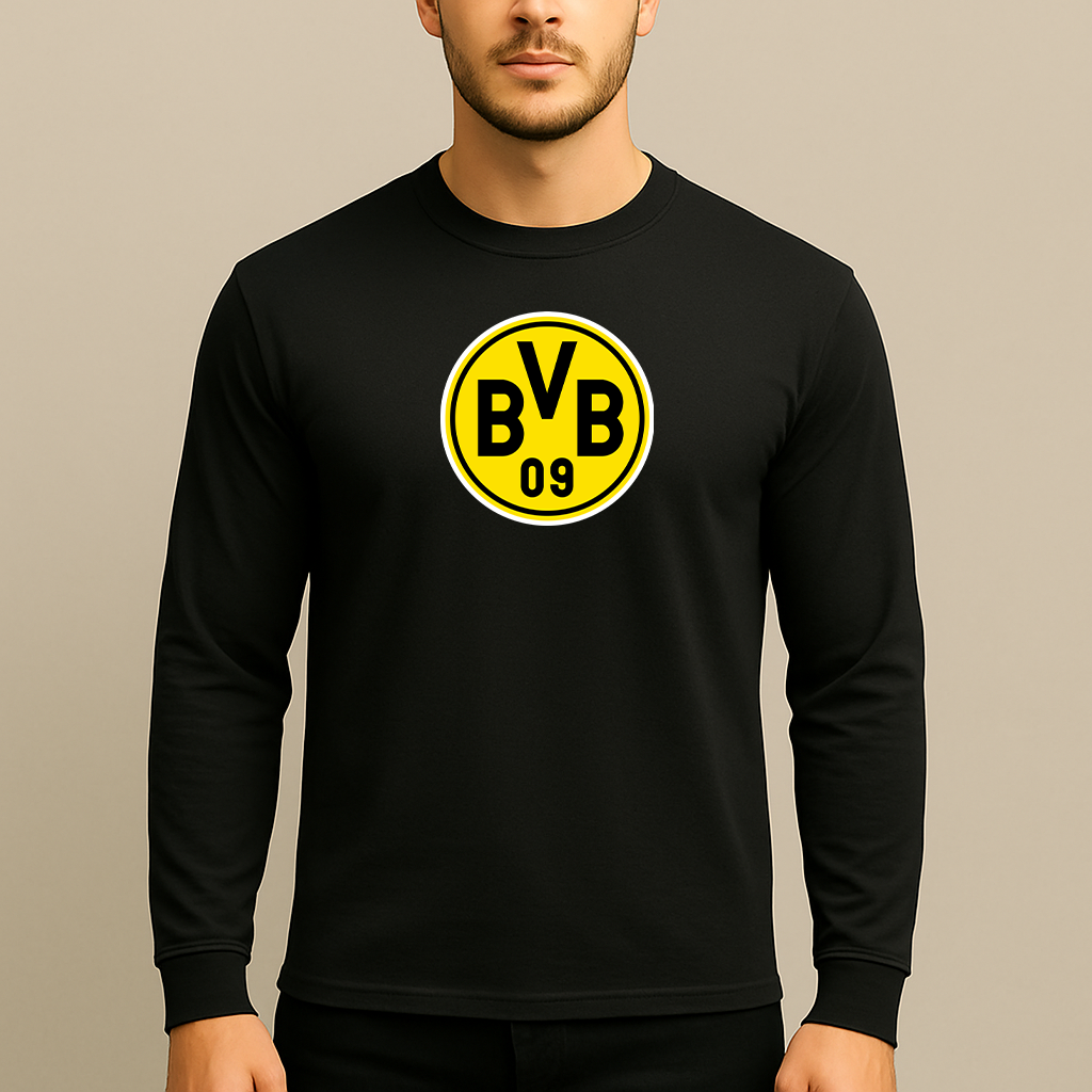 Men's Borussia Dortmund BVB FC Long Sleeve T-Shirt