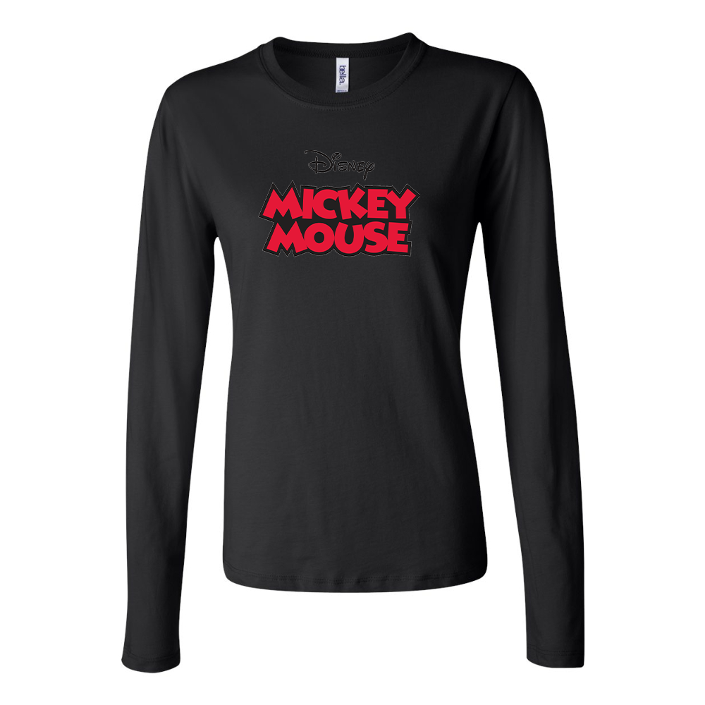 Women's Mickey Mouse Disney Long Sleeve T-Shirt