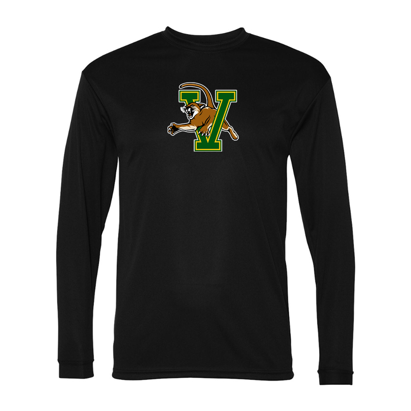 Men's Vermont Catamounts  Performance Long Sleeve T-Shirt