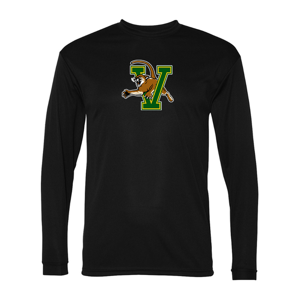 Men's Vermont Catamounts  Performance Long Sleeve T-Shirt