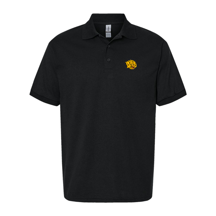 Men's Arkansas PB Golden Lions Dry Blend Jersey Polo - Black