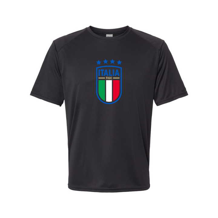 Men's Italy National Soccer Polyester T-Shirt
