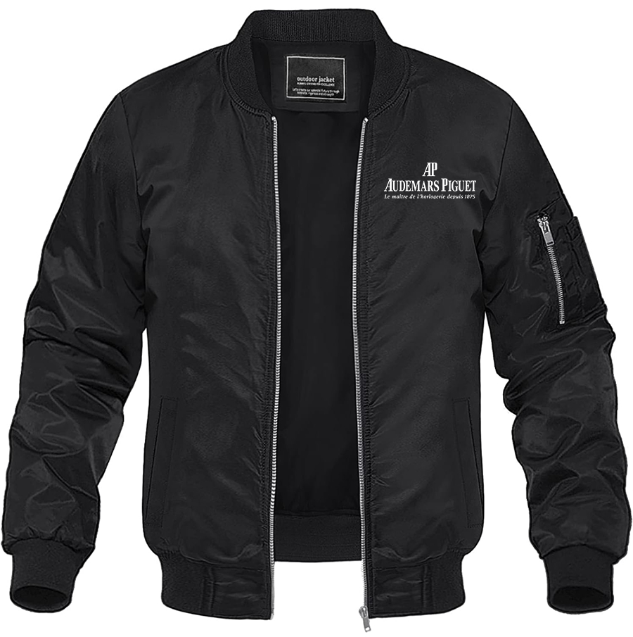 Men's Audemars-Piguet Lightweight Bomber Jacket Windbreaker Softshell Varsity Jacket Coat