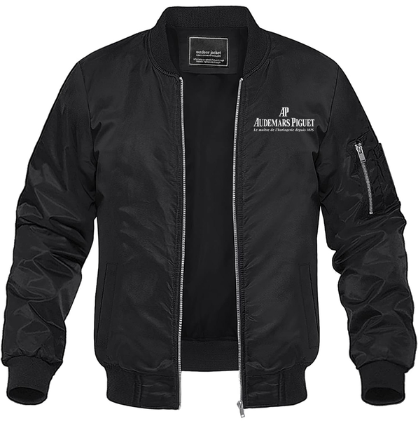 Men's Audemars-Piguet Lightweight Bomber Jacket Windbreaker Softshell Varsity Jacket Coat