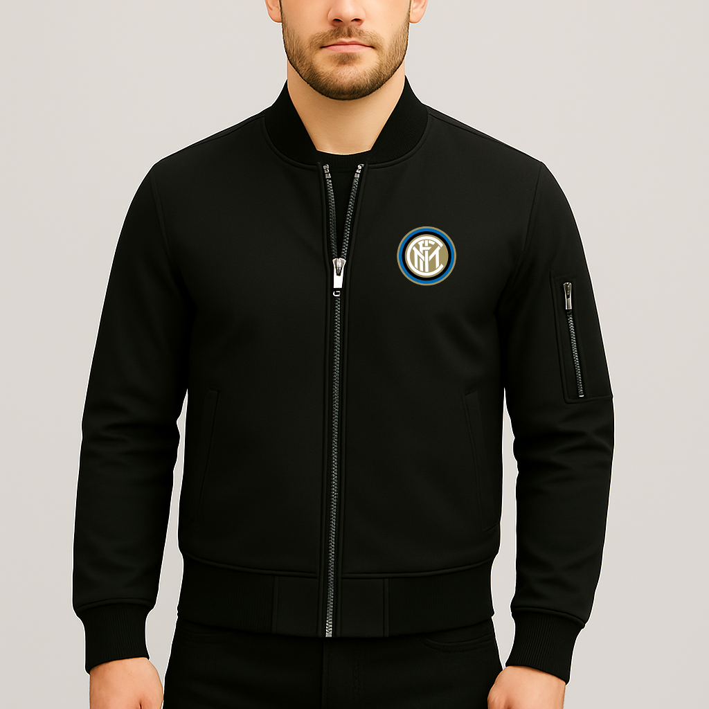Men's Inter Milan Soccer Lightweight Bomber Jacket