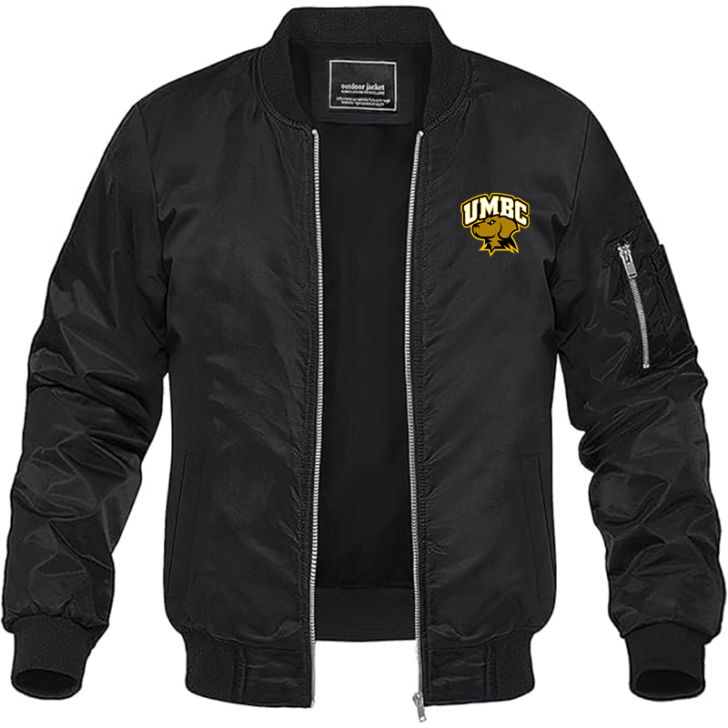 Men's UMBC Retrievers Lightweight Bomber Jacket