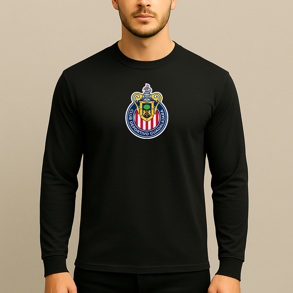 Men's Chivas Football Club  Long Sleeve T-Shirt