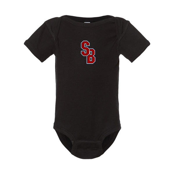 Stony Brook Seawolves  Rabbit Skins Infant Baby Rib Bodysuit