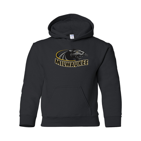 Youth  Wisconsin Milwaukee Panthers Gildan Heavy Blend  Hooded Sweatshirt