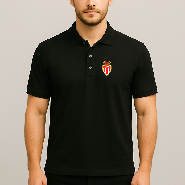 Men's AS Monaco FC Dry Blend Polo